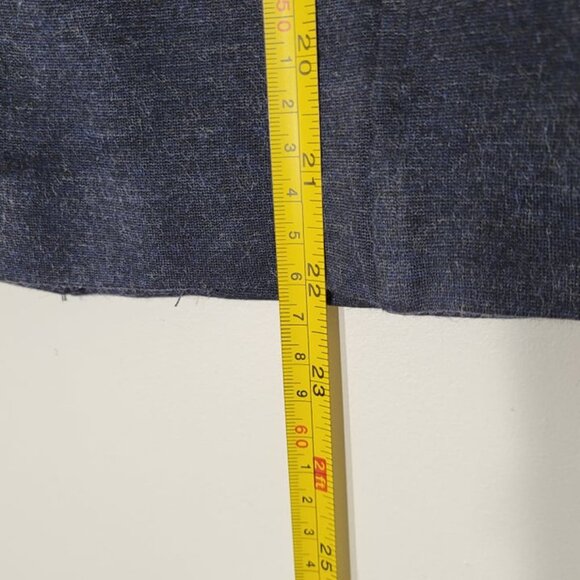 Dalia Navy Blue Classic Mini Pencil Comfort Skirt Spandex Size 6 - Picture 8 of 9